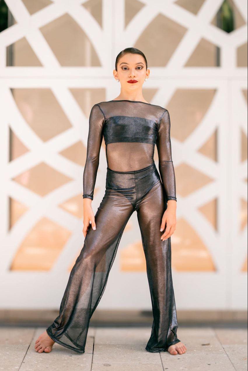 metallic dance dress Metallic Modern Unitard – Dance Culture Designs